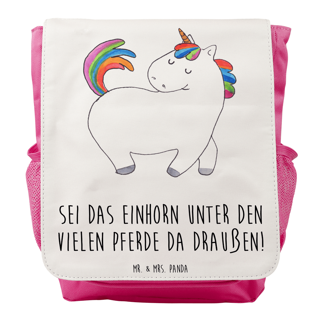 Kinderrucksack Einhorn stolzierend Kids, Rucksack, Kinderrucksack, Kinder Rucksack, Rucksack Kindergröße, Kleiner Rucksack, Einhorn, Einhörner, Einhorn Deko, Pegasus, Unicorn, stolz, anders, bunt, Pferd, Reiter, Reiten, Freundin, Geschenk