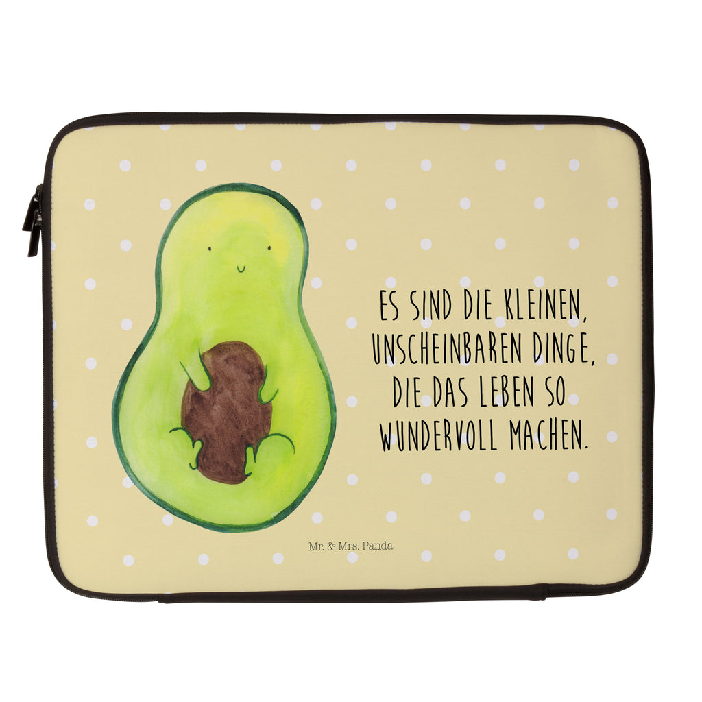 20 x 28 Notebook Tasche  Avocado mit Kern Notebook Tasche, Laptop, Computertasche, Tasche, Avocado, Veggie, Vegan, Gesund, Avokado, Avocadokern, Kern, Pflanze, Spruch Leben
