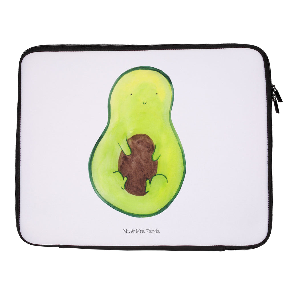 20 x 28 Notebook Tasche  Avocado mit Kern Notebook Tasche, Laptop, Computertasche, Tasche, Avocado, Veggie, Vegan, Gesund, Avokado, Avocadokern, Kern, Pflanze, Spruch Leben