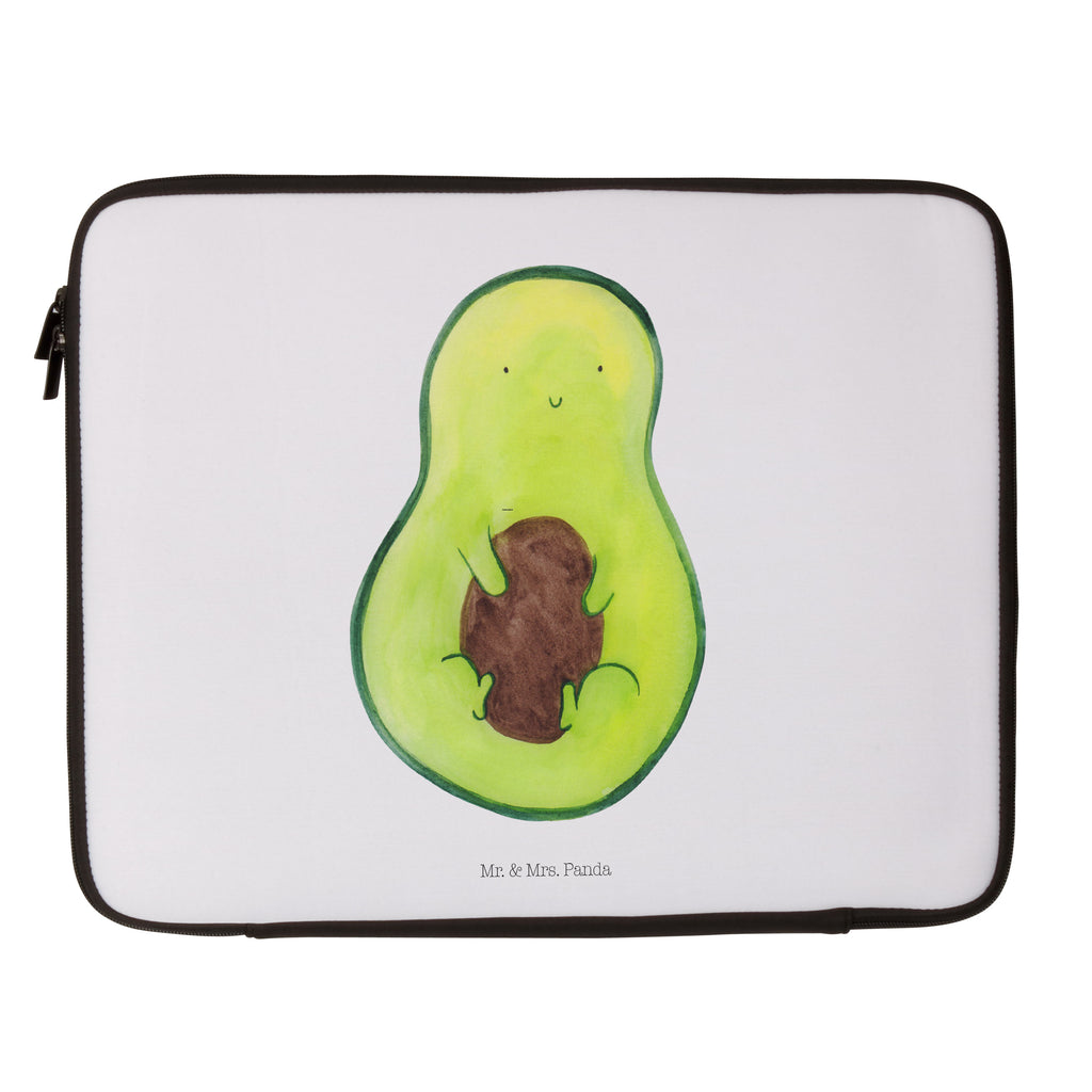 20 x 28 Notebook Tasche  Avocado mit Kern Notebook Tasche, Laptop, Computertasche, Tasche, Avocado, Veggie, Vegan, Gesund, Avokado, Avocadokern, Kern, Pflanze, Spruch Leben