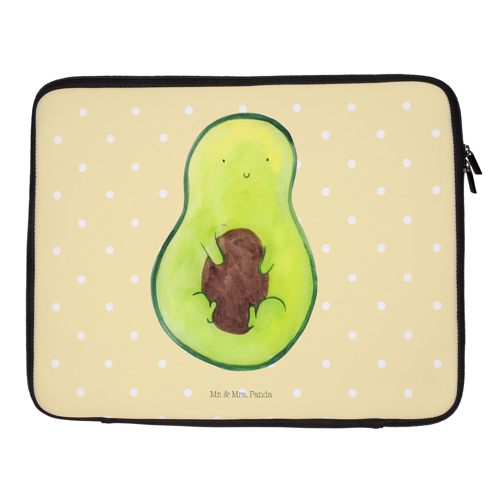 20 x 28 Notebook Tasche  Avocado mit Kern Notebook Tasche, Laptop, Computertasche, Tasche, Avocado, Veggie, Vegan, Gesund, Avokado, Avocadokern, Kern, Pflanze, Spruch Leben