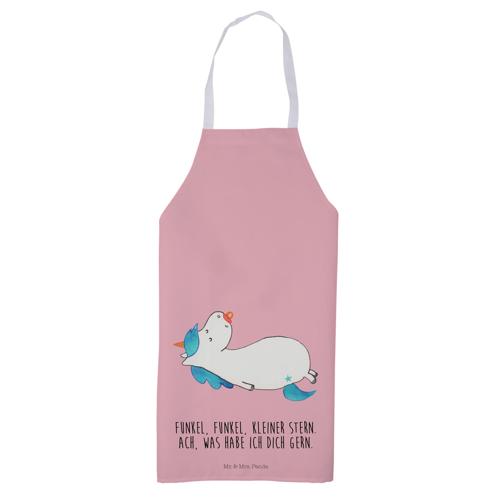 Kochschürze Einhorn Schnullie Schürze, Backschürze, Küchenschürze, Grillschürze, Latzschürze, Einhorn, Einhörner, Einhorn Deko, Pegasus, Unicorn, Baby, Kleinkind, Geburt, Geburtstag, Säugling, Schnuller, Geschenk Geburt, Mutter, Mama