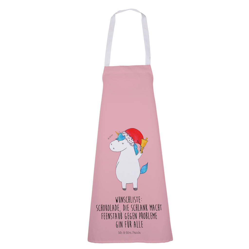 Kochschürze Einhorn Weihnachtsmann Schürze, Backschürze, Küchenschürze, Grillschürze, Latzschürze, Einhorn, Einhörner, Einhorn Deko, Pegasus, Unicorn, Gin, Schokolade, Schoki, Weihnachten, Weihnachtsmann, Nikolaus, Wunschzettel, Wunschliste, Feenstaub