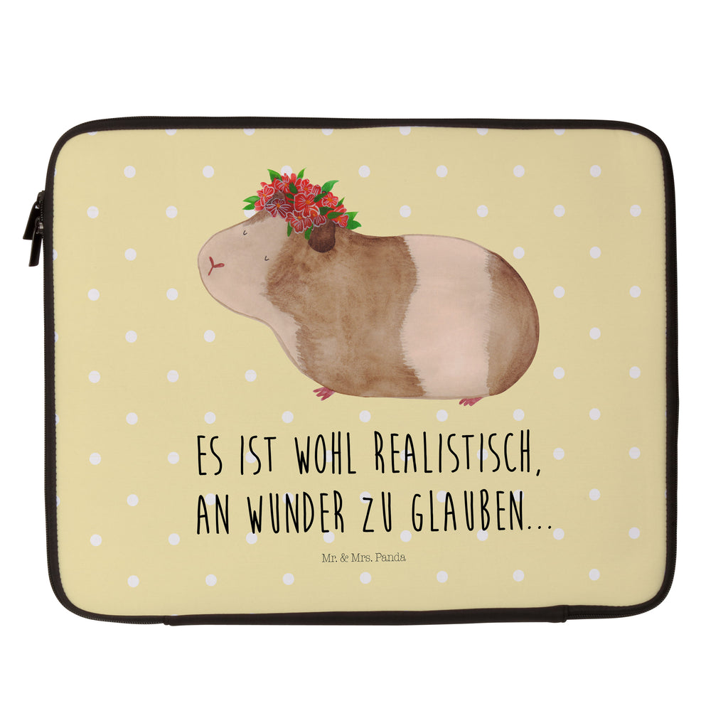 33 x 42 Notebook Tasche Meerschweinchen weise Notebook Tasche, Laptop, Computertasche, Tasche, Schutzhülle, Tiermotive, Gute Laune, lustige Sprüche, Tiere, Meerschweinchen, Meerie, Meeries, Wunder, Blumenkind, Realität, Spruch, Weisheit, Motivation, Wunderland