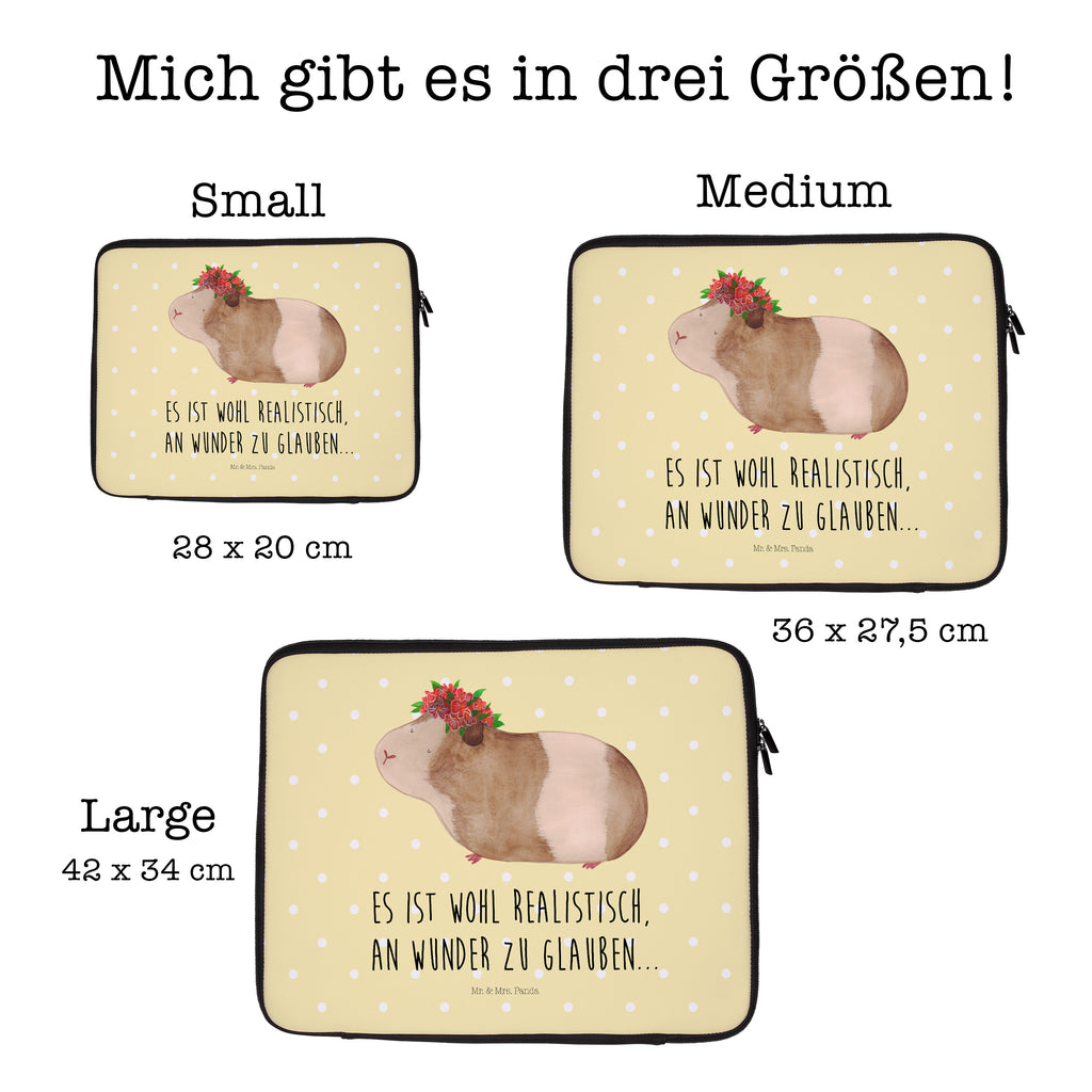 33 x 42 Notebook Tasche Meerschweinchen weise Notebook Tasche, Laptop, Computertasche, Tasche, Schutzhülle, Tiermotive, Gute Laune, lustige Sprüche, Tiere, Meerschweinchen, Meerie, Meeries, Wunder, Blumenkind, Realität, Spruch, Weisheit, Motivation, Wunderland