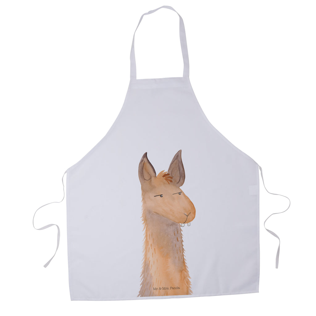 Kochschürze Lamakopf genervt Schürze, Backschürze, Küchenschürze, Grillschürze, Latzschürze, Lama, Alpaka, Lamas, Recht haben, genervt sein, Freundin, beste Freundin, Partnerin, Büro, Büroalltag, Chef, Chefin, Azubi