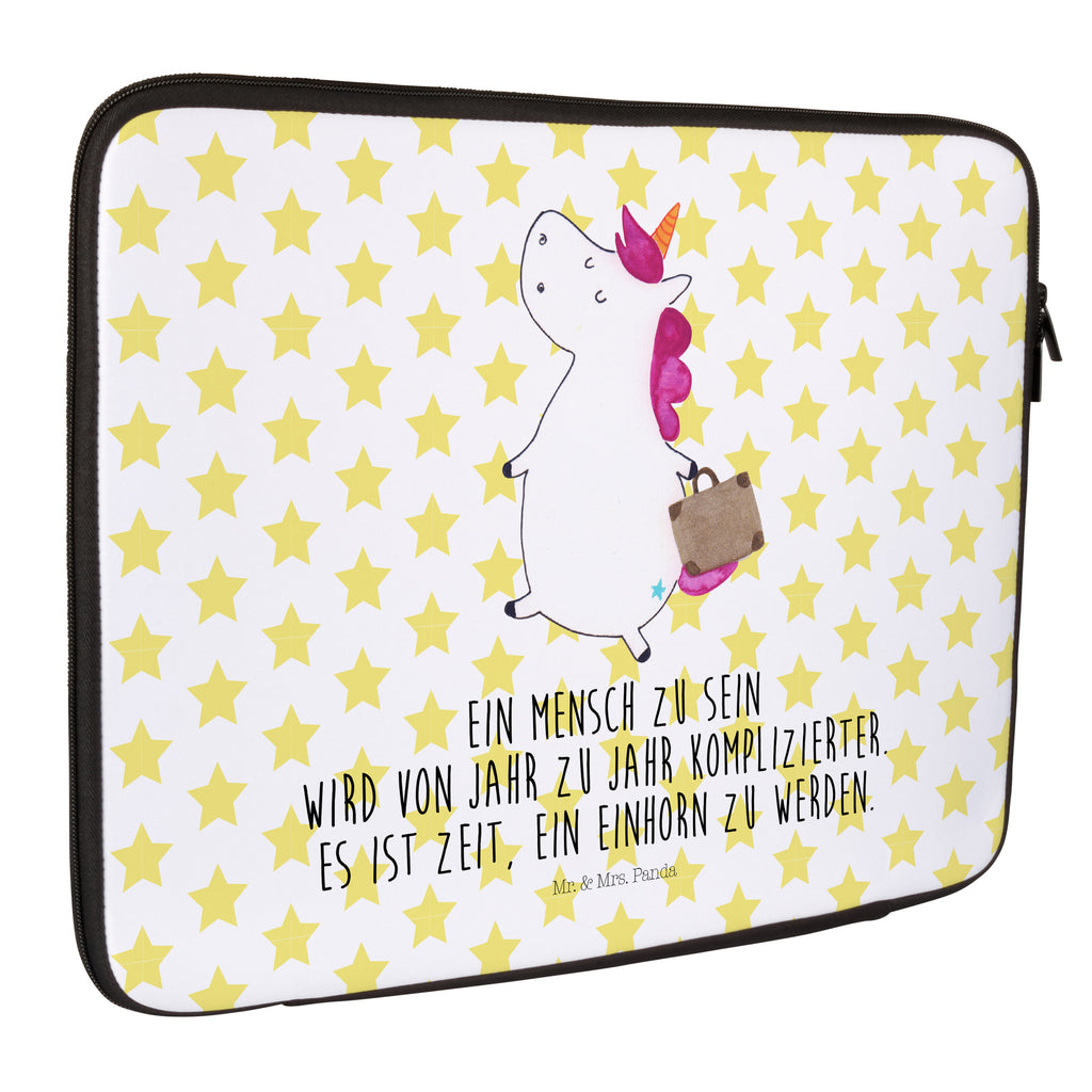 20 x 28 Notebook Tasche  Einhorn Koffer Notebook Tasche, Laptop, Computertasche, Tasche, Einhorn, Einhörner, Einhorn Deko, Pegasus, Unicorn, unicorn, Koffer, Verreisen, Reise, Gepäck, Abenteuer, Erwachsen, Kind, albern, Spaß, lustig, witzig