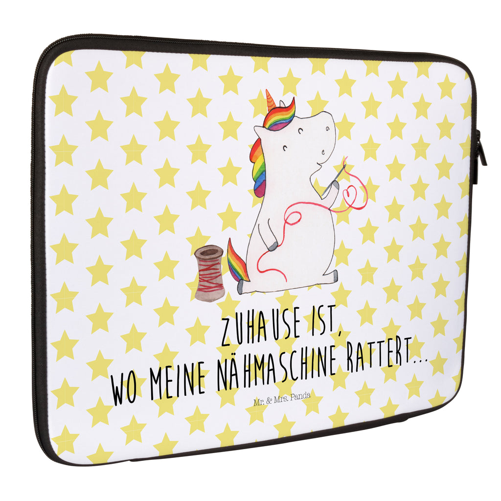 27 x 36 Notebook Tasche  Einhorn Näherin Notebook Tasche, Laptop, Computertasche, Tasche, Damen, Schutzhülle, Einhorn, Einhörner, Einhorn Deko, Pegasus, Unicorn, Näherin, nähen, Mädchen, Freundin, Häkeln, Stricken, basteln, Nähzimmer