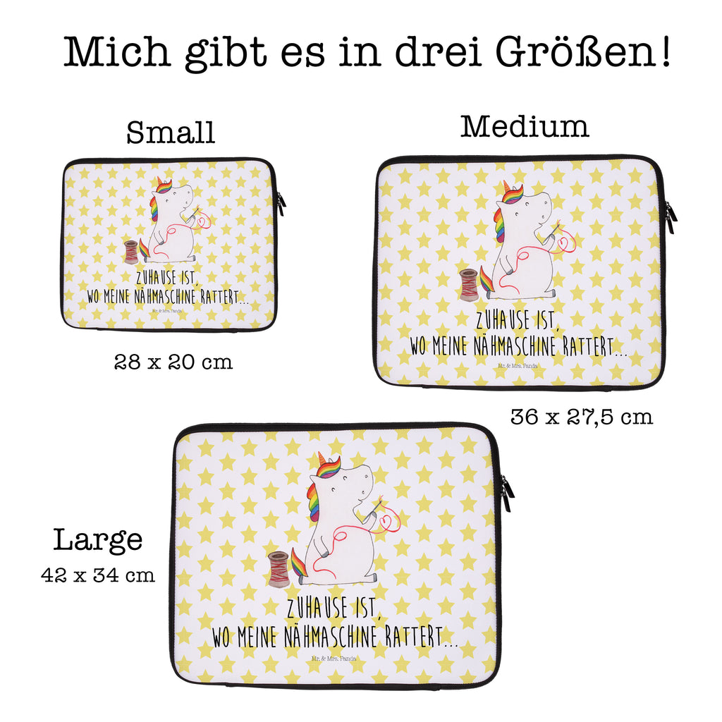 27 x 36 Notebook Tasche  Einhorn Näherin Notebook Tasche, Laptop, Computertasche, Tasche, Damen, Schutzhülle, Einhorn, Einhörner, Einhorn Deko, Pegasus, Unicorn, Näherin, nähen, Mädchen, Freundin, Häkeln, Stricken, basteln, Nähzimmer