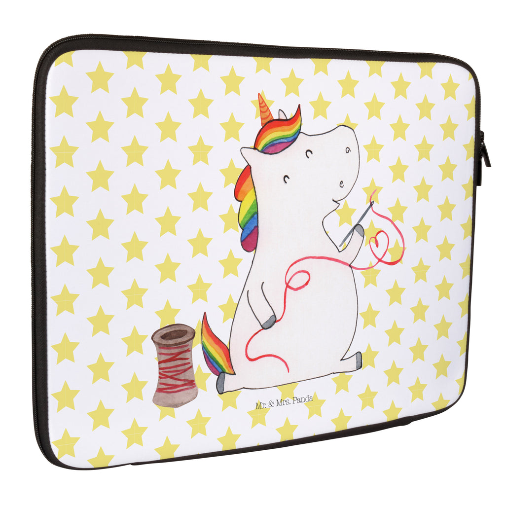27 x 36 Notebook Tasche  Einhorn Näherin Notebook Tasche, Laptop, Computertasche, Tasche, Damen, Schutzhülle, Einhorn, Einhörner, Einhorn Deko, Pegasus, Unicorn, Näherin, nähen, Mädchen, Freundin, Häkeln, Stricken, basteln, Nähzimmer