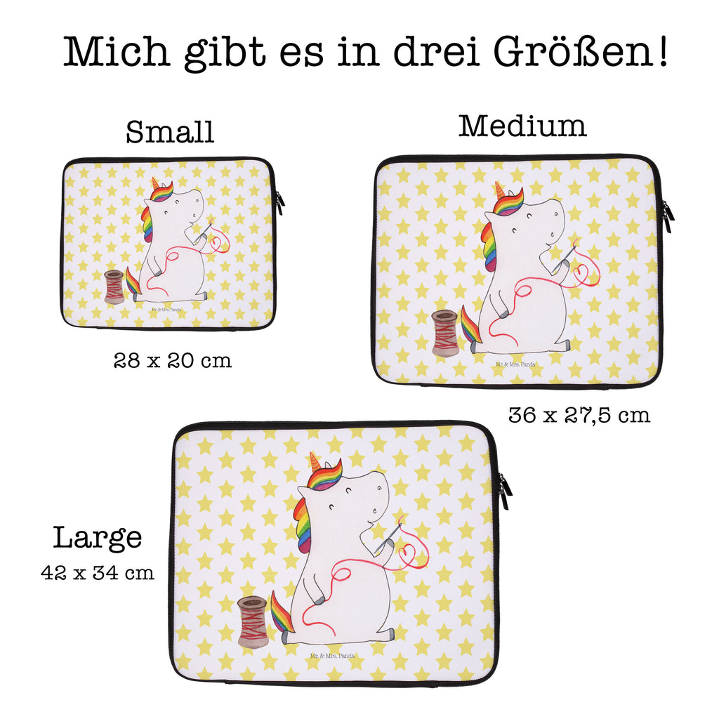 27 x 36 Notebook Tasche  Einhorn Näherin Notebook Tasche, Laptop, Computertasche, Tasche, Damen, Schutzhülle, Einhorn, Einhörner, Einhorn Deko, Pegasus, Unicorn, Näherin, nähen, Mädchen, Freundin, Häkeln, Stricken, basteln, Nähzimmer