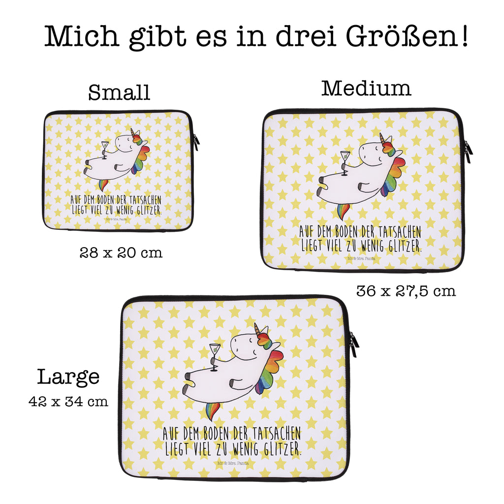 27 x 36 Notebook Tasche  Einhorn Cocktail Notebook Tasche, Laptop, Computertasche, Tasche, Damen, Schutzhülle, Einhorn, Einhörner, Einhorn Deko, Pegasus, Unicorn, Party, Spaß, Feiern, Caipirinha, Rum, Cuba Libre, Sekt, Freundin, Geburtstag, lustig, witzig, Spruch, Glitzer