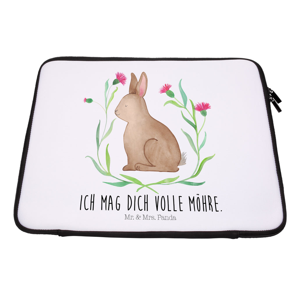 27 x 36 Notebook Tasche  Hase sitzend Notebook Tasche, Laptop, Computertasche, Tasche, Damen, Schutzhülle, Ostern, Osterhase, Ostergeschenke, Osternest, Osterdeko, Geschenk zu Ostern, Frohe Ostern, Ostergrüße, Osterblume, Liebe, Grüße, Hase, Kaninchen