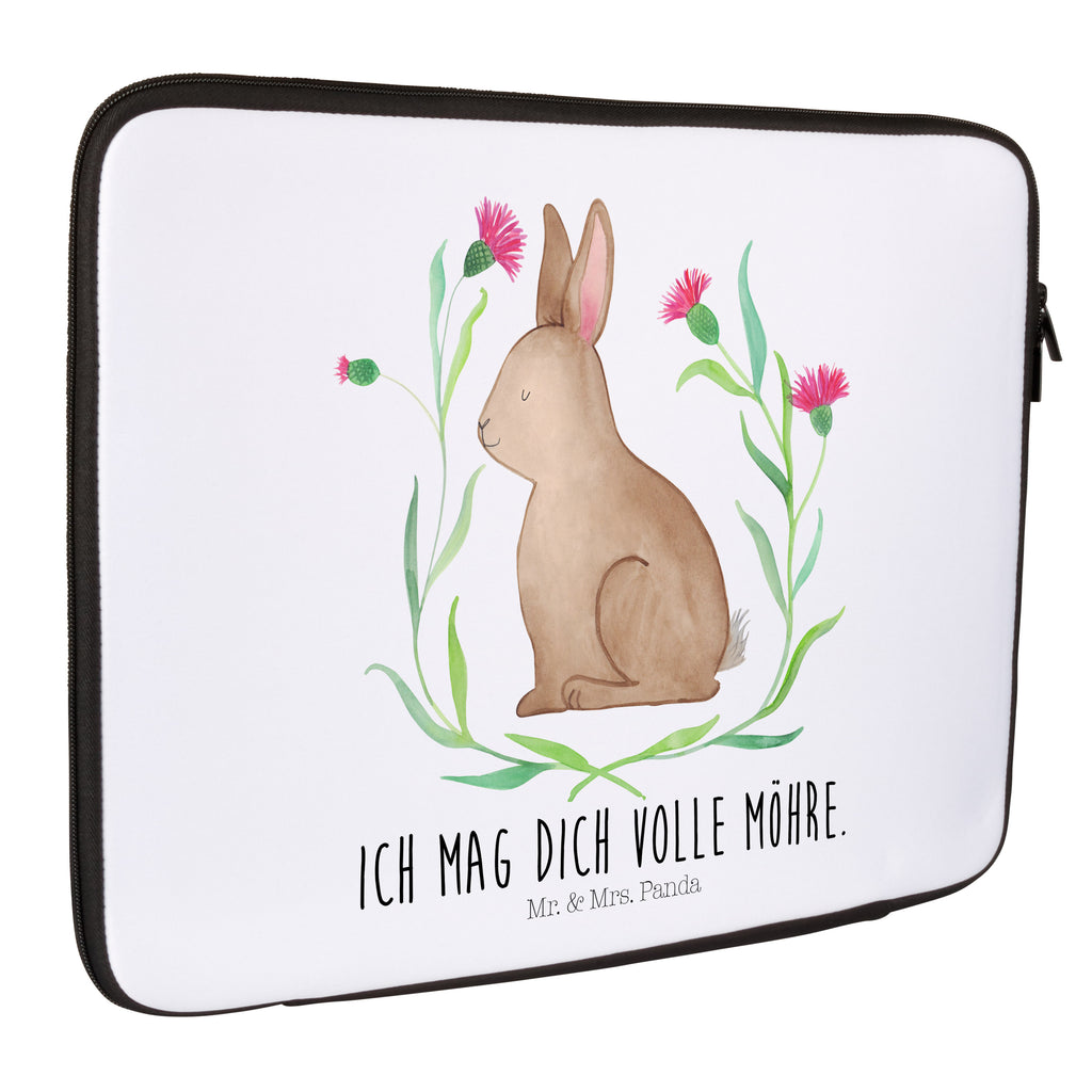 27 x 36 Notebook Tasche  Hase sitzend Notebook Tasche, Laptop, Computertasche, Tasche, Damen, Schutzhülle, Ostern, Osterhase, Ostergeschenke, Osternest, Osterdeko, Geschenk zu Ostern, Frohe Ostern, Ostergrüße, Osterblume, Liebe, Grüße, Hase, Kaninchen