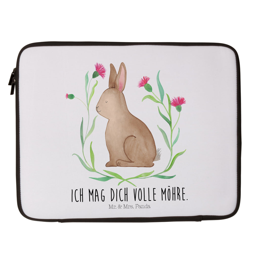 27 x 36 Notebook Tasche  Hase sitzend Notebook Tasche, Laptop, Computertasche, Tasche, Damen, Schutzhülle, Ostern, Osterhase, Ostergeschenke, Osternest, Osterdeko, Geschenk zu Ostern, Frohe Ostern, Ostergrüße, Osterblume, Liebe, Grüße, Hase, Kaninchen