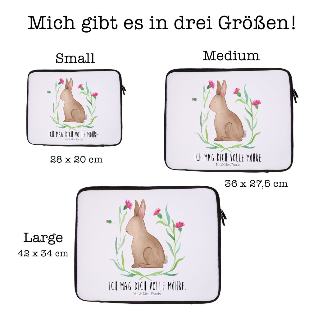 27 x 36 Notebook Tasche  Hase sitzend Notebook Tasche, Laptop, Computertasche, Tasche, Damen, Schutzhülle, Ostern, Osterhase, Ostergeschenke, Osternest, Osterdeko, Geschenk zu Ostern, Frohe Ostern, Ostergrüße, Osterblume, Liebe, Grüße, Hase, Kaninchen