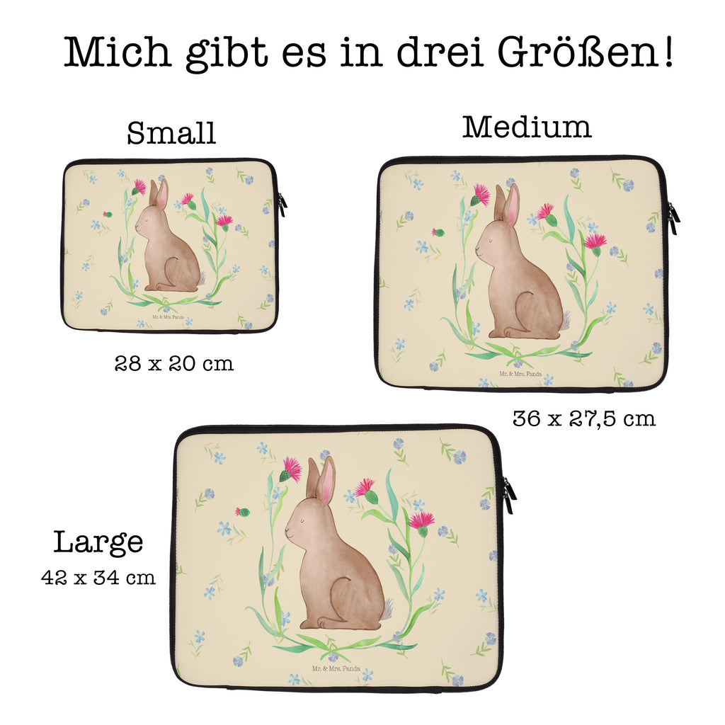 27 x 36 Notebook Tasche  Hase sitzend Notebook Tasche, Laptop, Computertasche, Tasche, Damen, Schutzhülle, Ostern, Osterhase, Ostergeschenke, Osternest, Osterdeko, Geschenk zu Ostern, Frohe Ostern, Ostergrüße, Osterblume, Liebe, Grüße, Hase, Kaninchen