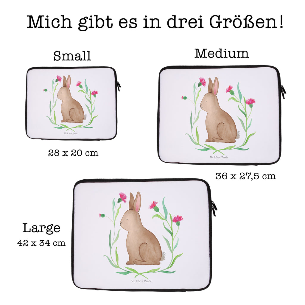 27 x 36 Notebook Tasche  Hase sitzend Notebook Tasche, Laptop, Computertasche, Tasche, Damen, Schutzhülle, Ostern, Osterhase, Ostergeschenke, Osternest, Osterdeko, Geschenk zu Ostern, Frohe Ostern, Ostergrüße, Osterblume, Liebe, Grüße, Hase, Kaninchen
