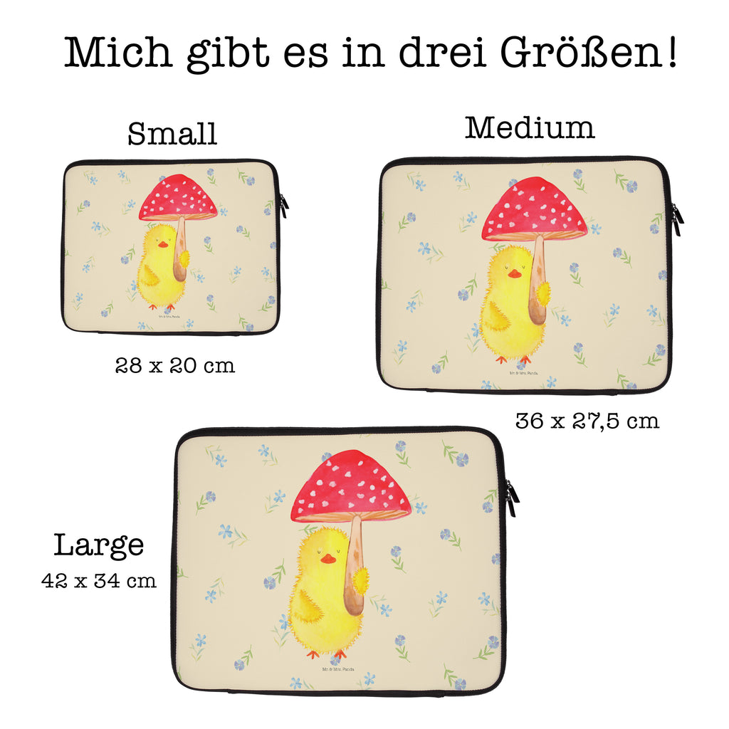 33 x 42 Notebook Tasche Küken Fliegenpilz Notebook Tasche, Laptop, Computertasche, Tasche, Schutzhülle, Ostern, Osterhase, Ostergeschenke, Osternest, Osterdeko, Geschenk zu Ostern, Küken, Fliegenpilz, Glückspilz, Frohe Ostern, Ostergrüße