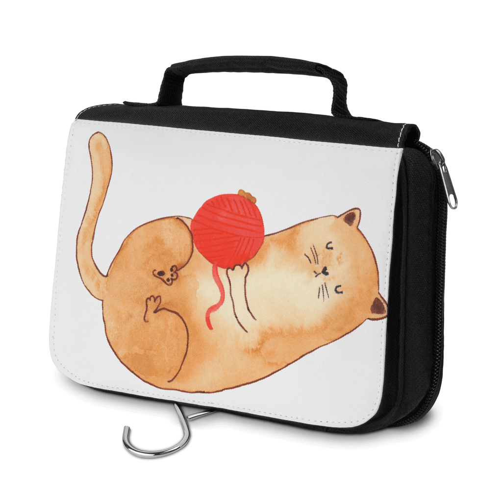 Kulturbeutel Katzen Wollknäul Kulturbeutel, Zum Aufhängen, Waschtasche, Kosmetiktasche, Damen, Herren, Aufbewahrungstasche, Schminktasche, Kosmetikbeutel, Organizer, Kulturtasche, Schminkutensil, Katze, Katzenmotiv, Katzenfan, Katzendeko, Katzenfreund, Katzenliebhaber, Katzenprodukte, Katzenartikel, Katzenaccessoires, Katzensouvenirs, Katzenliebhaberprodukte, Katzenmotive, Katzen, Kater, Mietze, Cat, Cats, Katzenhalter, Katzenbesitzerin, Haustier, Wollknäuel, Wolle, Spielen, Spiel, verspielt