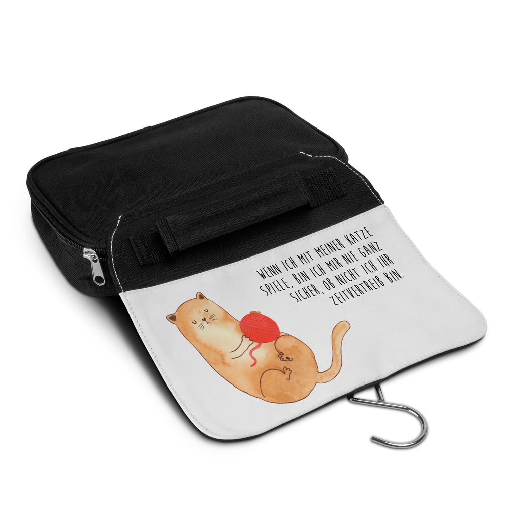 Kulturbeutel Katzen Wollknäul Kulturbeutel, Zum Aufhängen, Waschtasche, Kosmetiktasche, Damen, Herren, Aufbewahrungstasche, Schminktasche, Kosmetikbeutel, Organizer, Kulturtasche, Schminkutensil, Katze, Katzenmotiv, Katzenfan, Katzendeko, Katzenfreund, Katzenliebhaber, Katzenprodukte, Katzenartikel, Katzenaccessoires, Katzensouvenirs, Katzenliebhaberprodukte, Katzenmotive, Katzen, Kater, Mietze, Cat, Cats, Katzenhalter, Katzenbesitzerin, Haustier, Wollknäuel, Wolle, Spielen, Spiel, verspielt