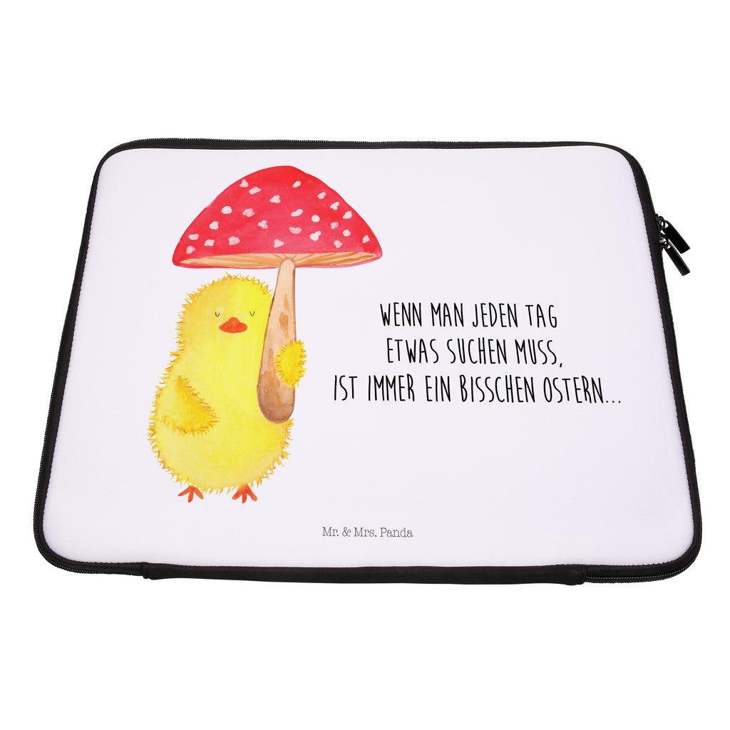 33 x 42 Notebook Tasche Küken Fliegenpilz Notebook Tasche, Laptop, Computertasche, Tasche, Schutzhülle, Ostern, Osterhase, Ostergeschenke, Osternest, Osterdeko, Geschenk zu Ostern, Küken, Fliegenpilz, Glückspilz, Frohe Ostern, Ostergrüße