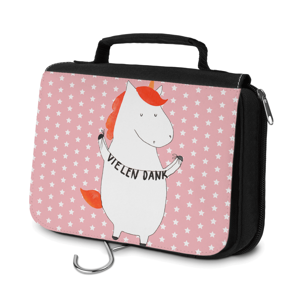 Kulturbeutel Einhorn Vielen Dank Kulturbeutel, Zum Aufhängen, Waschtasche, Kosmetiktasche, Damen, Herren, Aufbewahrungstasche, Schminktasche, Kosmetikbeutel, Organizer, Kulturtasche, Schminkutensil, Einhorn, Einhörner, Einhorn Deko, Pegasus, Unicorn, Danke, vielen Dank, Dankeschön, Danksagung