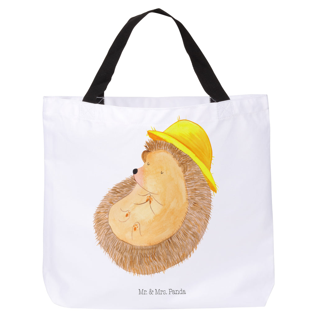 Shopper Igel betet Beutel, Einkaufstasche, Tasche, Strandtasche, Einkaufsbeutel, Shopper, Schultasche, Freizeittasche, Tragebeutel, Schulbeutel, Alltagstasche, Tiermotive, Gute Laune, lustige Sprüche, Tiere, Igel, Igel mit Hut, Sonnenhut, Gott, Amen, beten, Leben, Dankbarkeit, Dankbar sein, dankbar, genießen