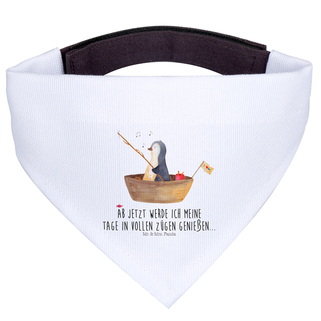 Hundehalstuch S Pinguin Angelboot Hundehalstuch, Halstuch, Hunde, Tuch, klein, kleine Hunde, Pinguin, Pinguine, Angeln, Boot, Angelboot, Lebenslust, Leben, genießen, Motivation, Neustart, Neuanfang, Trennung, Scheidung, Geschenkidee Liebeskummer