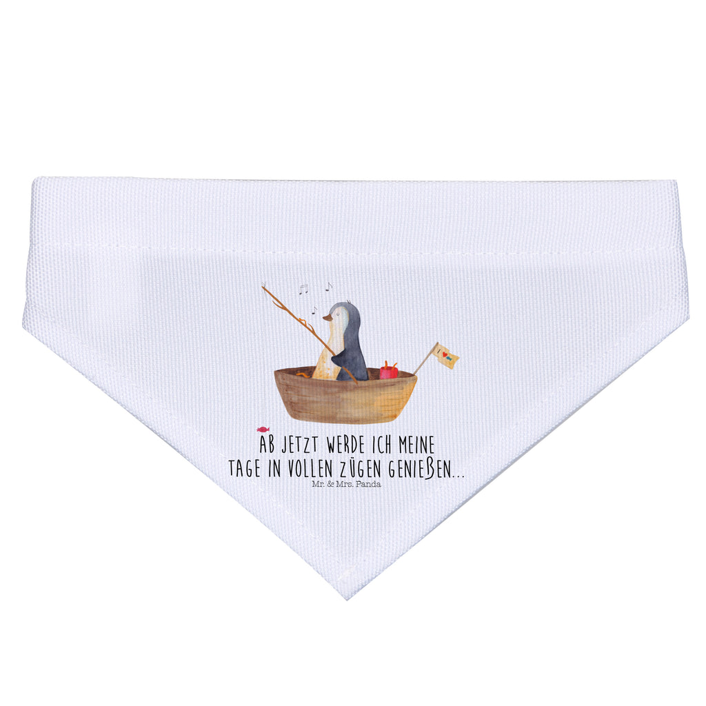Hundehalstuch S Pinguin Angelboot Hundehalstuch, Halstuch, Hunde, Tuch, klein, kleine Hunde, Pinguin, Pinguine, Angeln, Boot, Angelboot, Lebenslust, Leben, genießen, Motivation, Neustart, Neuanfang, Trennung, Scheidung, Geschenkidee Liebeskummer