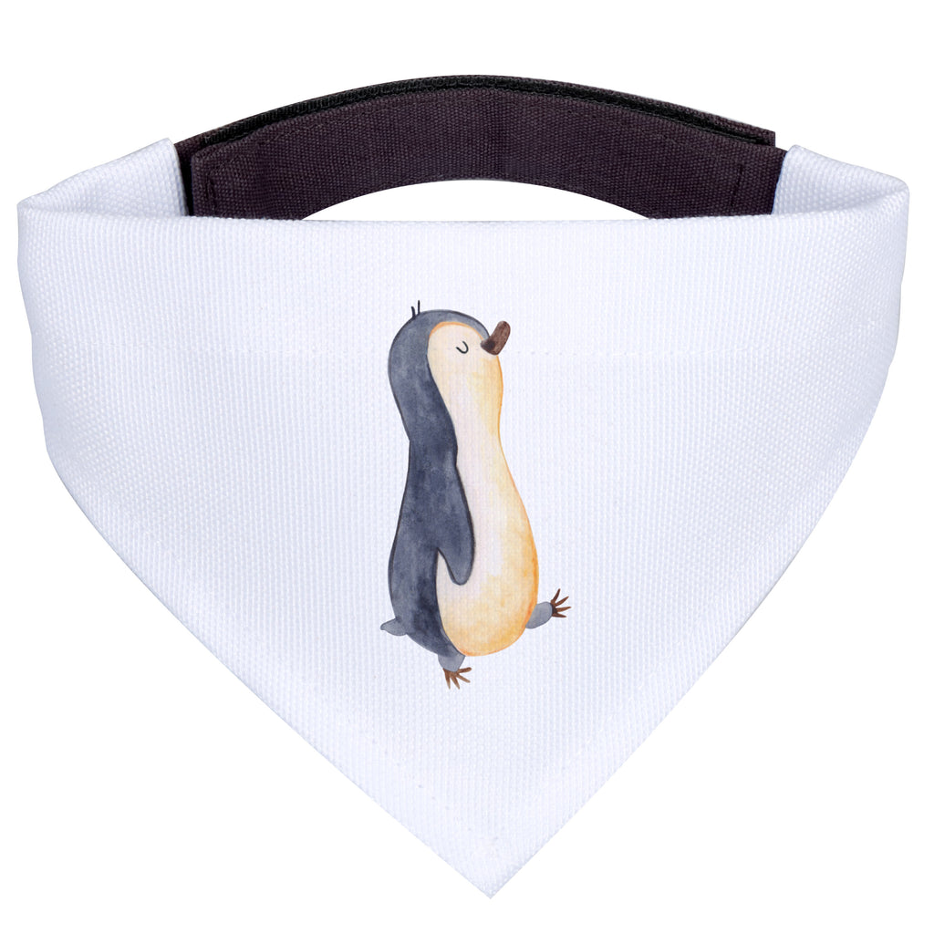 Hundehalstuch L Pinguin marschierend Hundehalstuch, Halstuch, Hunde, Tuch, groß, große Hunde, Pinguin, Pinguine, Frühaufsteher, Langschläfer, Bruder, Schwester, Familie