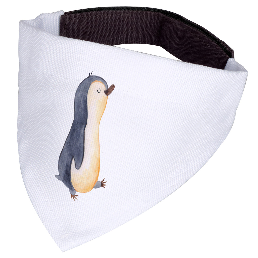 Hundehalstuch L Pinguin marschierend Hundehalstuch, Halstuch, Hunde, Tuch, groß, große Hunde, Pinguin, Pinguine, Frühaufsteher, Langschläfer, Bruder, Schwester, Familie