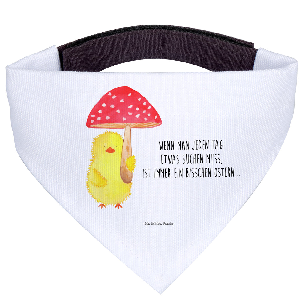 Hundehalstuch L Küken Fliegenpilz Hundehalstuch, Halstuch, Hunde, Tuch, groß, große Hunde, Ostern, Osterhase, Ostergeschenke, Osternest, Osterdeko, Geschenk zu Ostern, Küken, Fliegenpilz, Glückspilz, Frohe Ostern, Ostergrüße