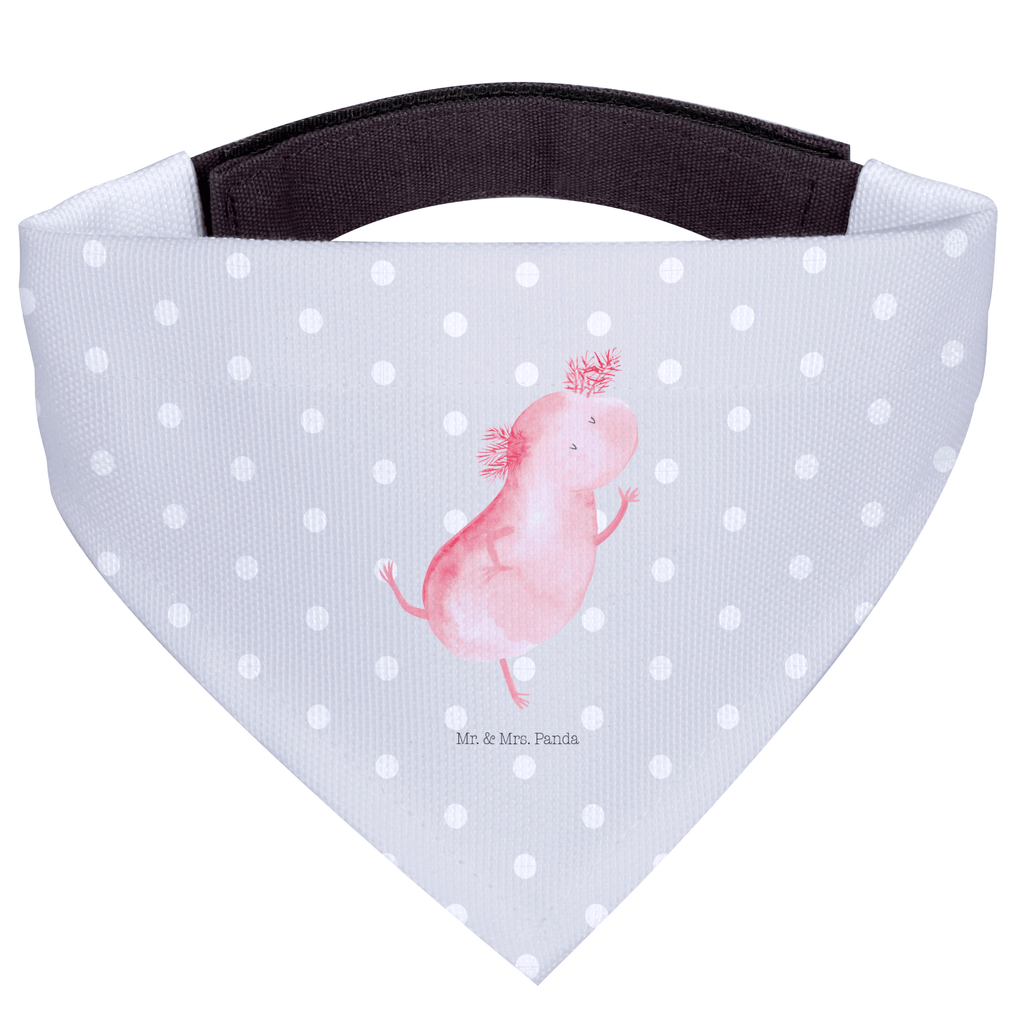 Hundehalstuch M Axolotl tanzt Hundehalstuch, Halstuch, Hunde, Tuch, mittel, mittelgroße Hunde, Axolotl, Molch, Axolot, Schwanzlurch, Lurch, Lurche, Dachschaden, Sterne, verrückt, Freundin, beste Freundin