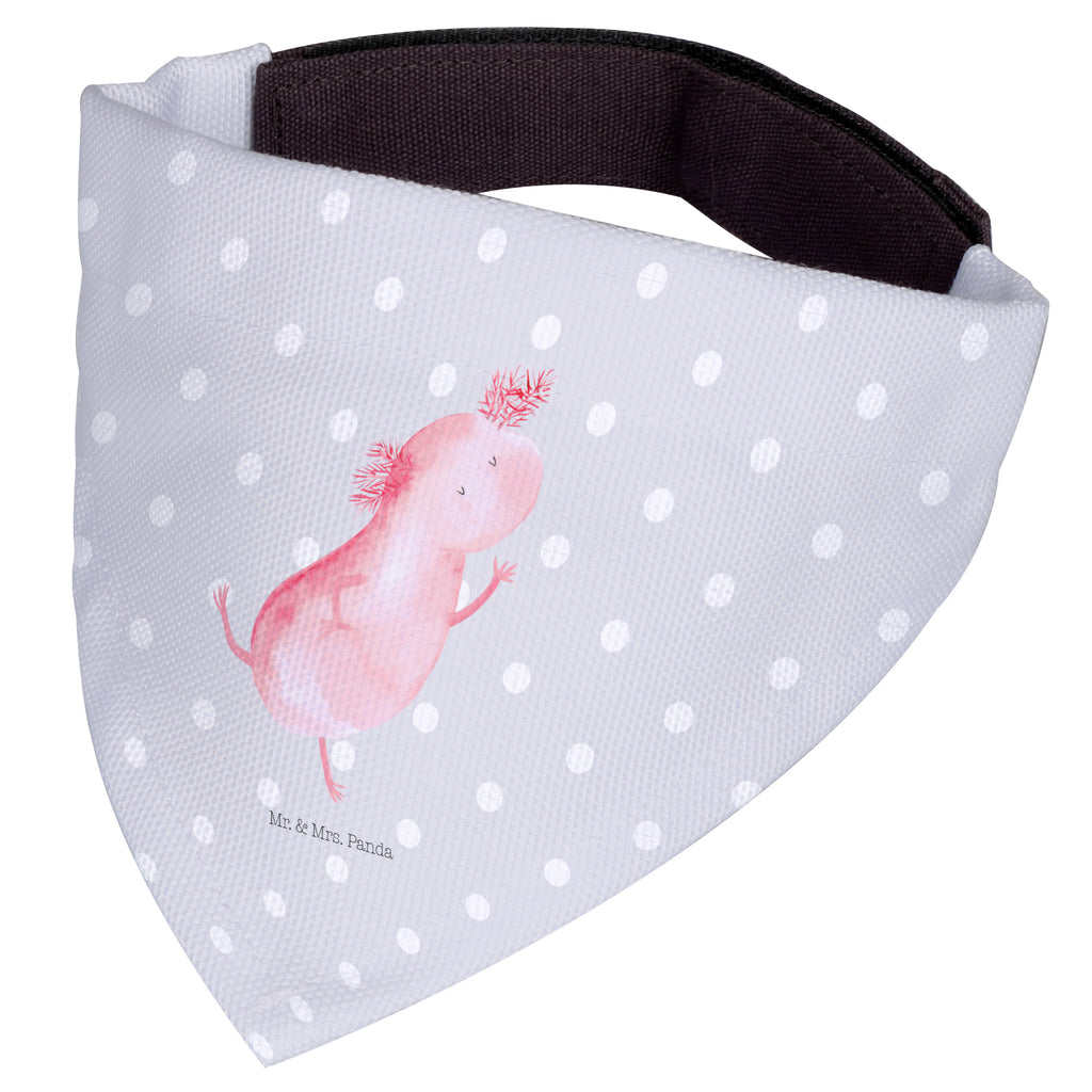 Hundehalstuch M Axolotl tanzt Hundehalstuch, Halstuch, Hunde, Tuch, mittel, mittelgroße Hunde, Axolotl, Molch, Axolot, Schwanzlurch, Lurch, Lurche, Dachschaden, Sterne, verrückt, Freundin, beste Freundin