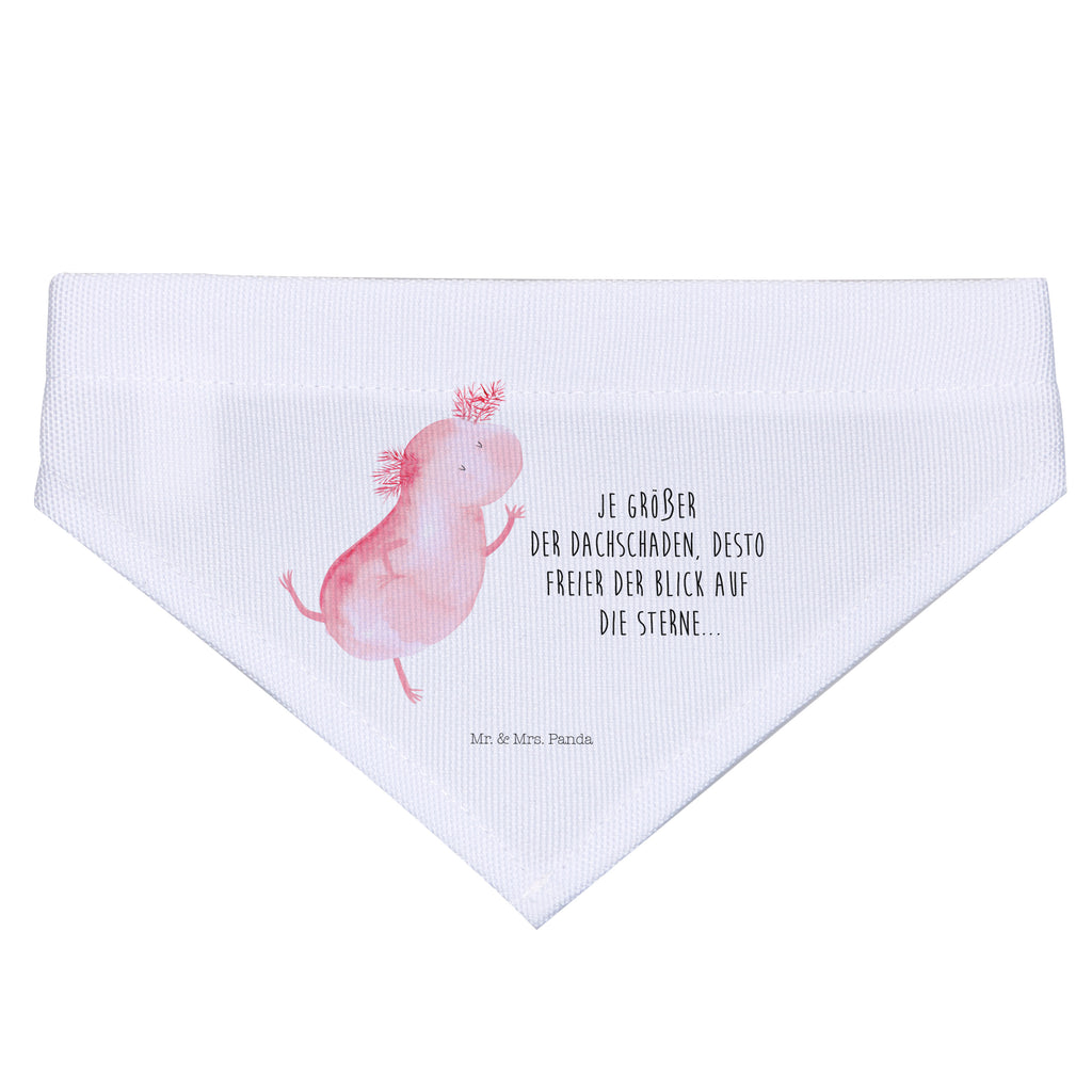 Hundehalstuch M Axolotl tanzt Hundehalstuch, Halstuch, Hunde, Tuch, mittel, mittelgroße Hunde, Axolotl, Molch, Axolot, Schwanzlurch, Lurch, Lurche, Dachschaden, Sterne, verrückt, Freundin, beste Freundin