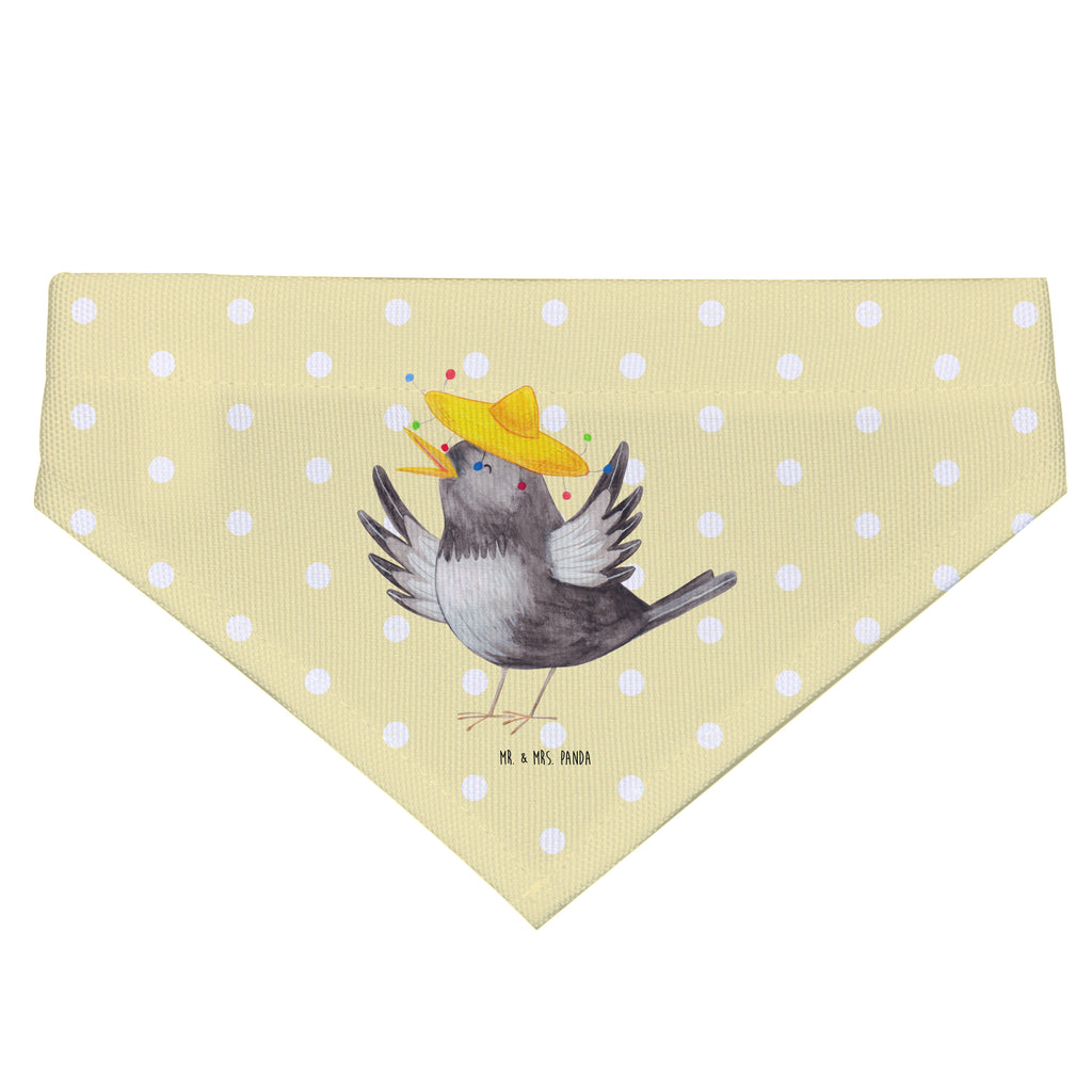 Hundehalstuch L Rabe mit Sombrero Hundehalstuch, Halstuch, Hunde, Tuch, groß, große Hunde, Tiermotive, Gute Laune, lustige Sprüche, Tiere, Rabe, Vogel, Vögel, Spruch positiv, fröhlich sein, glücklich sein, Glück Spruch, froh, Elster, Motivation