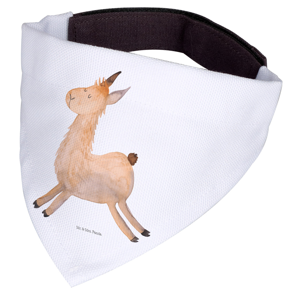 Hundehalstuch S Lama springend Hundehalstuch, Halstuch, Hunde, Tuch, mittel, mittelgroße Hunde, Lama, Alpaka, Lamas, Lieblingstag, Happy day, fröhlich, Glück, Freundin, Liebeskummer, Neustart, guten Morgen, Start, Prüfung, Abitur
