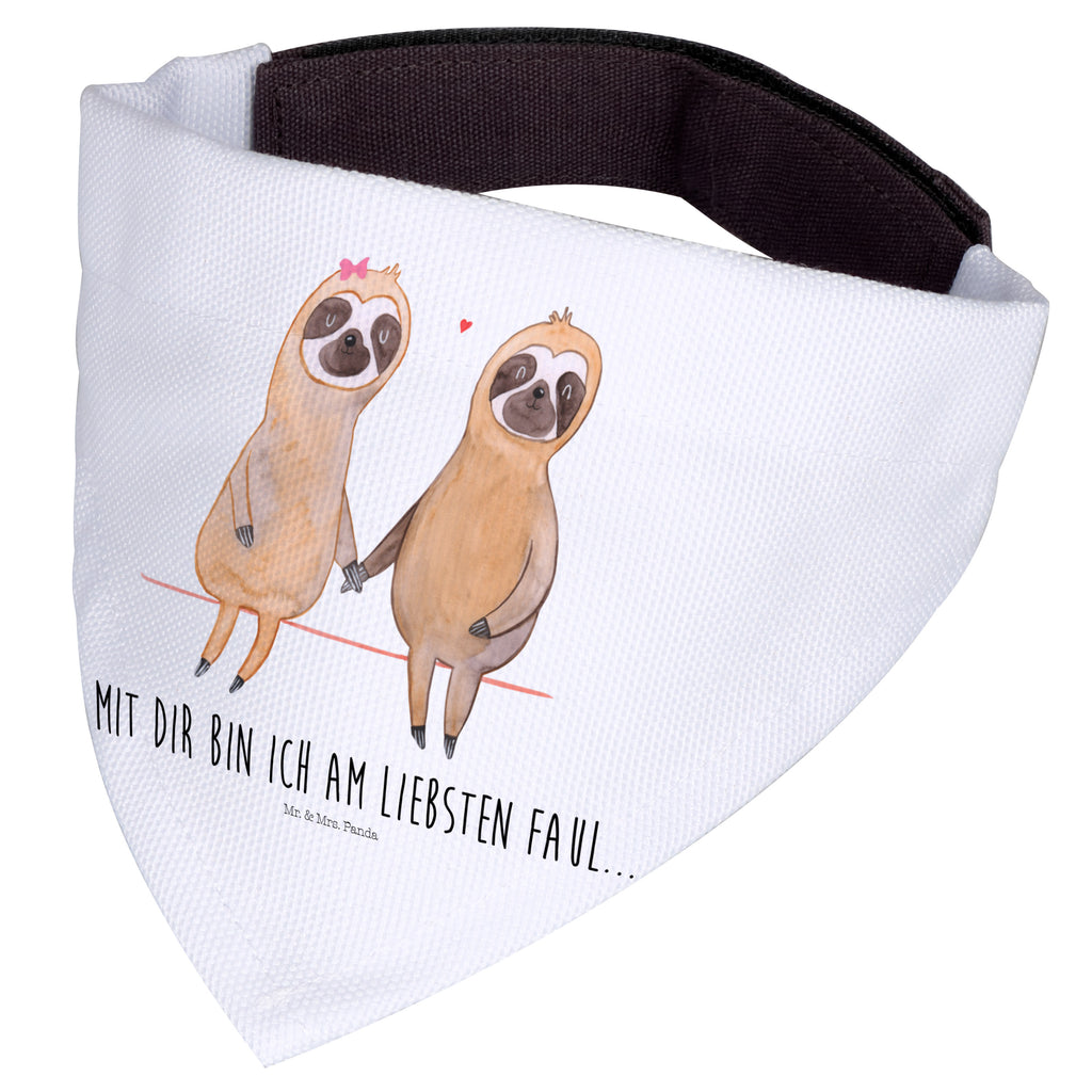 Hundehalstuch L Faultier Pärchen Hundehalstuch, Halstuch, Hunde, Tuch, groß, große Hunde, Faultier, Faultier Geschenk, Faultier Deko, Faultiere, faul, Lieblingstier, Liebe, Liebespaar, Faultierliebe, Faultierpärchen, verliebt, verlobt, gemeinsam, relaxen, Pärchen, Beziehung, Langsamkeit