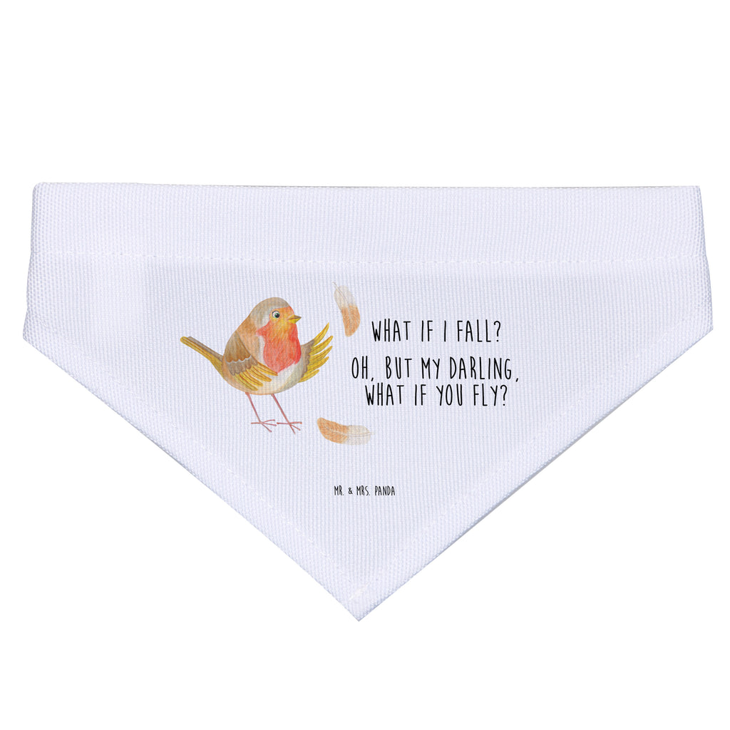 Hundehalstuch L Rotkehlchen mit Federn Hundehalstuch, Halstuch, Hunde, Tuch, groß, große Hunde, Tiermotive, Gute Laune, lustige Sprüche, Tiere, What if i fall, Rotkehlchen, Spruch Motivation, Spruch Mut, Vogel, Motivation Sprüche, Motivationsbilder, fliegen