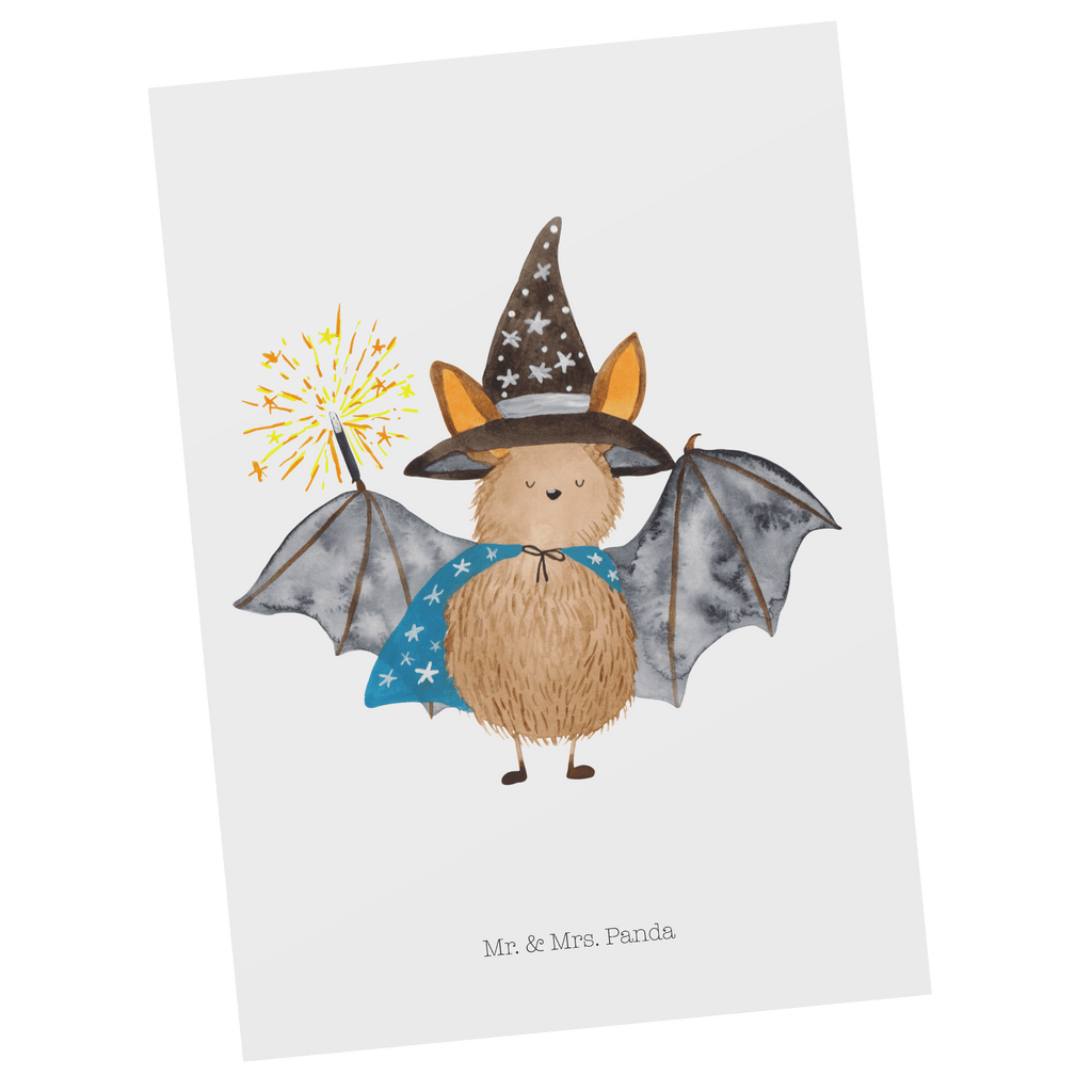 Postkarte Fledermaus Zauberer Geschenkkarte, Grußkarte, Karte, Einladung, Ansichtskarte, Geburtstagskarte, Einladungskarte, Dankeskarte, Tiermotive, Gute Laune, lustige Sprüche, Tiere, Fledermaus, Fledermäuse, Zauberer, Magier, Frauen, reinsteigern