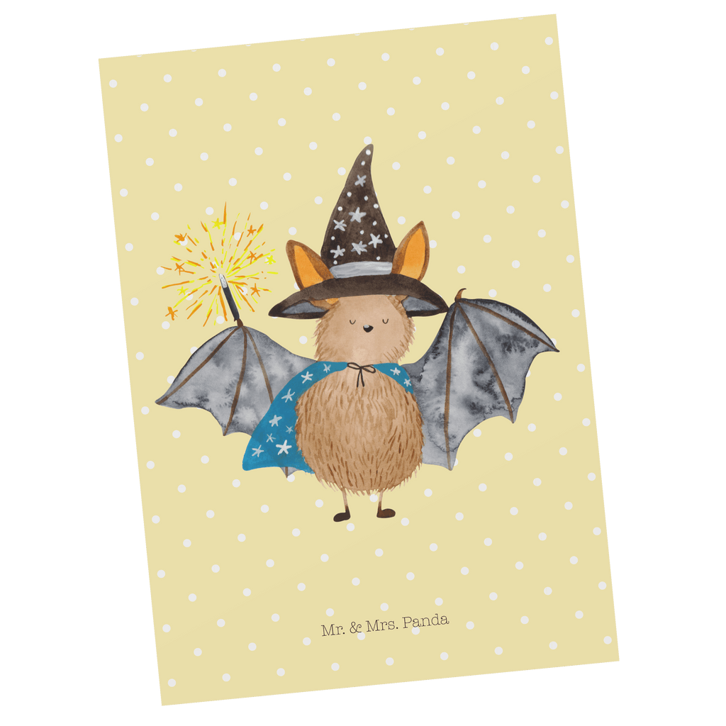 Postkarte Fledermaus Zauberer Geschenkkarte, Grußkarte, Karte, Einladung, Ansichtskarte, Geburtstagskarte, Einladungskarte, Dankeskarte, Tiermotive, Gute Laune, lustige Sprüche, Tiere, Fledermaus, Fledermäuse, Zauberer, Magier, Frauen, reinsteigern