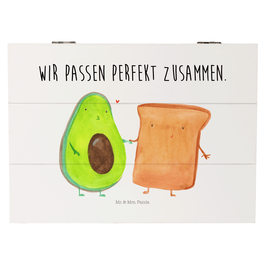Holzkiste Avocado + Toast Holzkiste, Kiste, Schatzkiste, Truhe, Schatulle, XXL, Erinnerungsbox, Erinnerungskiste, Dekokiste, Aufbewahrungsbox, Avocado, Veggie, Vegan, Gesund, Toast, Toastbrot, Liebespaar, Pärchen, Freund, Freundin, Verlobt, Verlobungsparty, Hochzeit, Hochzeitsgeschenk, Jahrestag, Jahrestagsgeschenk