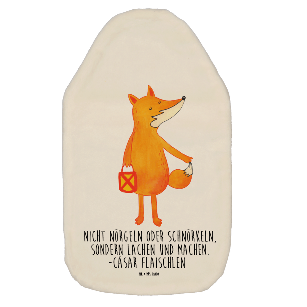 Wärmflasche Fuchs Laterne Wärmekissen, Kinderwärmflasche, Körnerkissen, Wärmflaschenbezug, Wärmflasche mit Bezug, Fuchs, Füchse, Spruch trösten, Liebeskummer Spruch, Laterne, Sankt Martin, Laternenumzug, Aufmuntern, Cäsar Otto Hugo Flaischlen