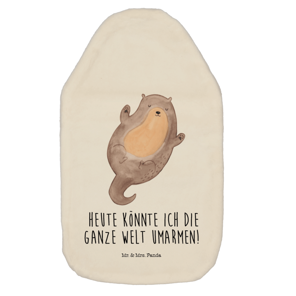Wärmflasche Otter Umarmen Wärmekissen, Kinderwärmflasche, Körnerkissen, Wärmflaschenbezug, Wärmflasche mit Bezug, Otter, Fischotter, Seeotter, Otter Seeotter See Otter