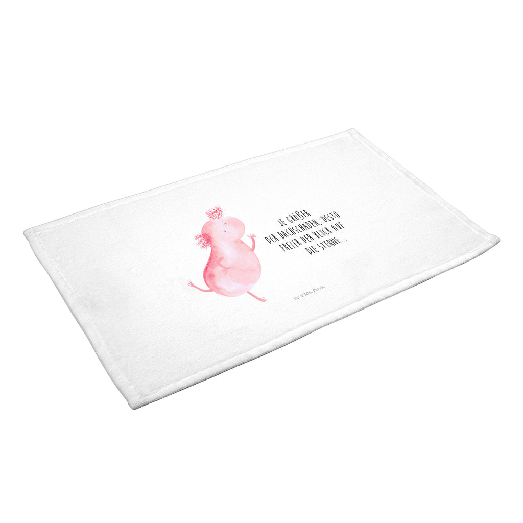 50 x 100 Handtuch Axolotl tanzt Handtuch, Badehandtuch, Badezimmer, Handtücher, groß, Kinder, Baby, Axolotl, Molch, Axolot, Schwanzlurch, Lurch, Lurche, Dachschaden, Sterne, verrückt, Freundin, beste Freundin