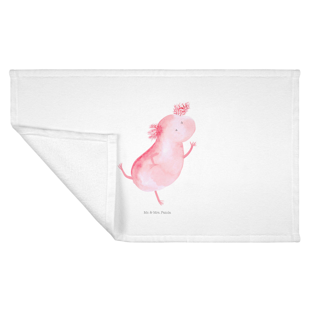 50 x 100 Handtuch Axolotl tanzt Handtuch, Badehandtuch, Badezimmer, Handtücher, groß, Kinder, Baby, Axolotl, Molch, Axolot, Schwanzlurch, Lurch, Lurche, Dachschaden, Sterne, verrückt, Freundin, beste Freundin