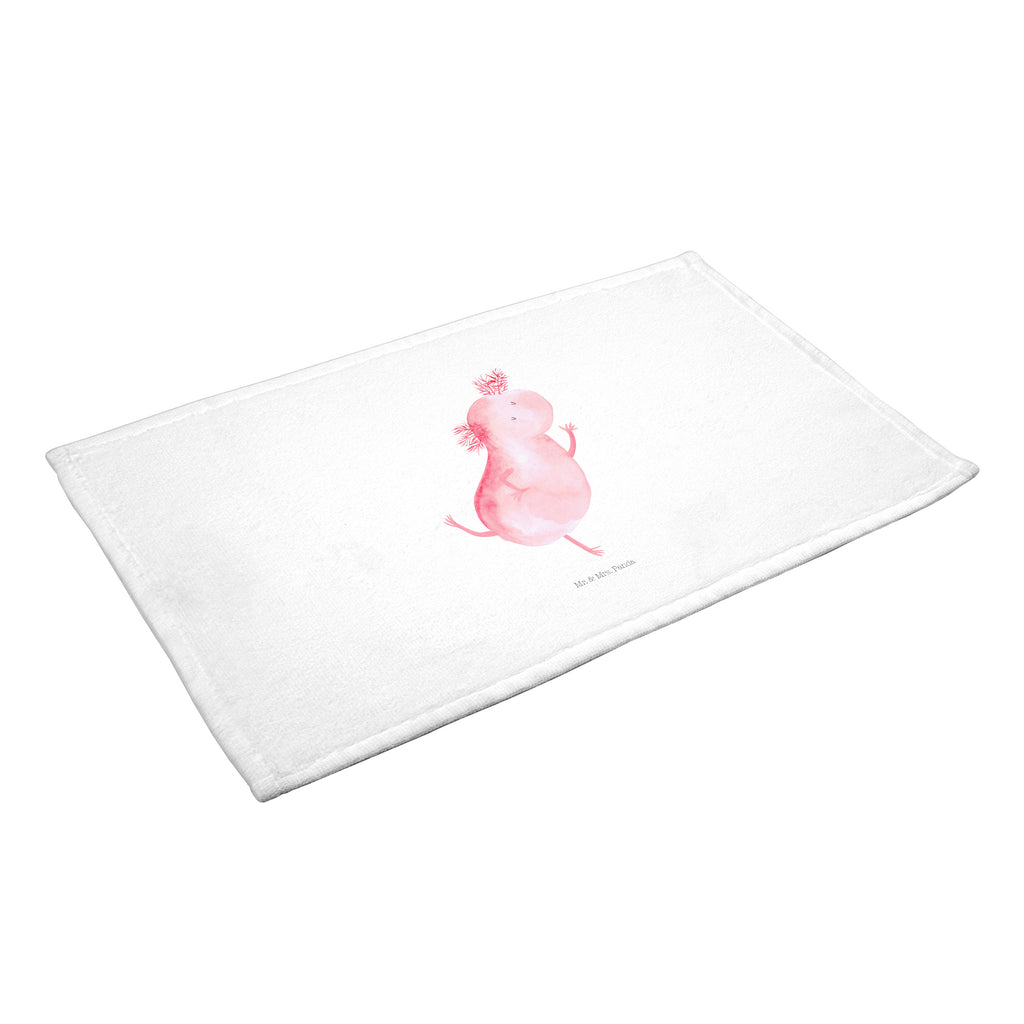50 x 100 Handtuch Axolotl tanzt Handtuch, Badehandtuch, Badezimmer, Handtücher, groß, Kinder, Baby, Axolotl, Molch, Axolot, Schwanzlurch, Lurch, Lurche, Dachschaden, Sterne, verrückt, Freundin, beste Freundin