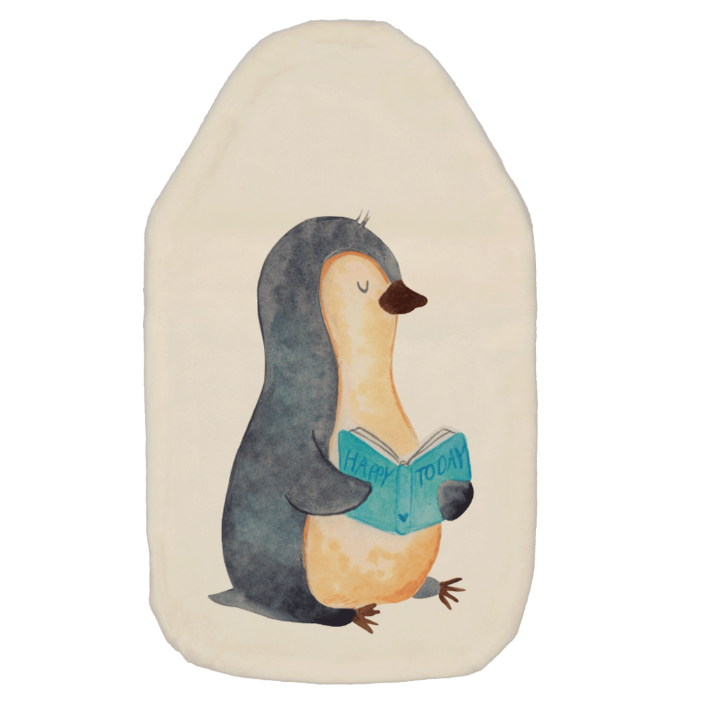 Wärmflasche Pinguin Buch Wärmekissen, Kinderwärmflasche, Körnerkissen, Wärmflaschenbezug, Wärmflasche mit Bezug, Pinguin, Pinguine, Buch, Lesen, Bücherwurm, Nichtstun, Faulenzen, Ferien, Urlaub, Freizeit
