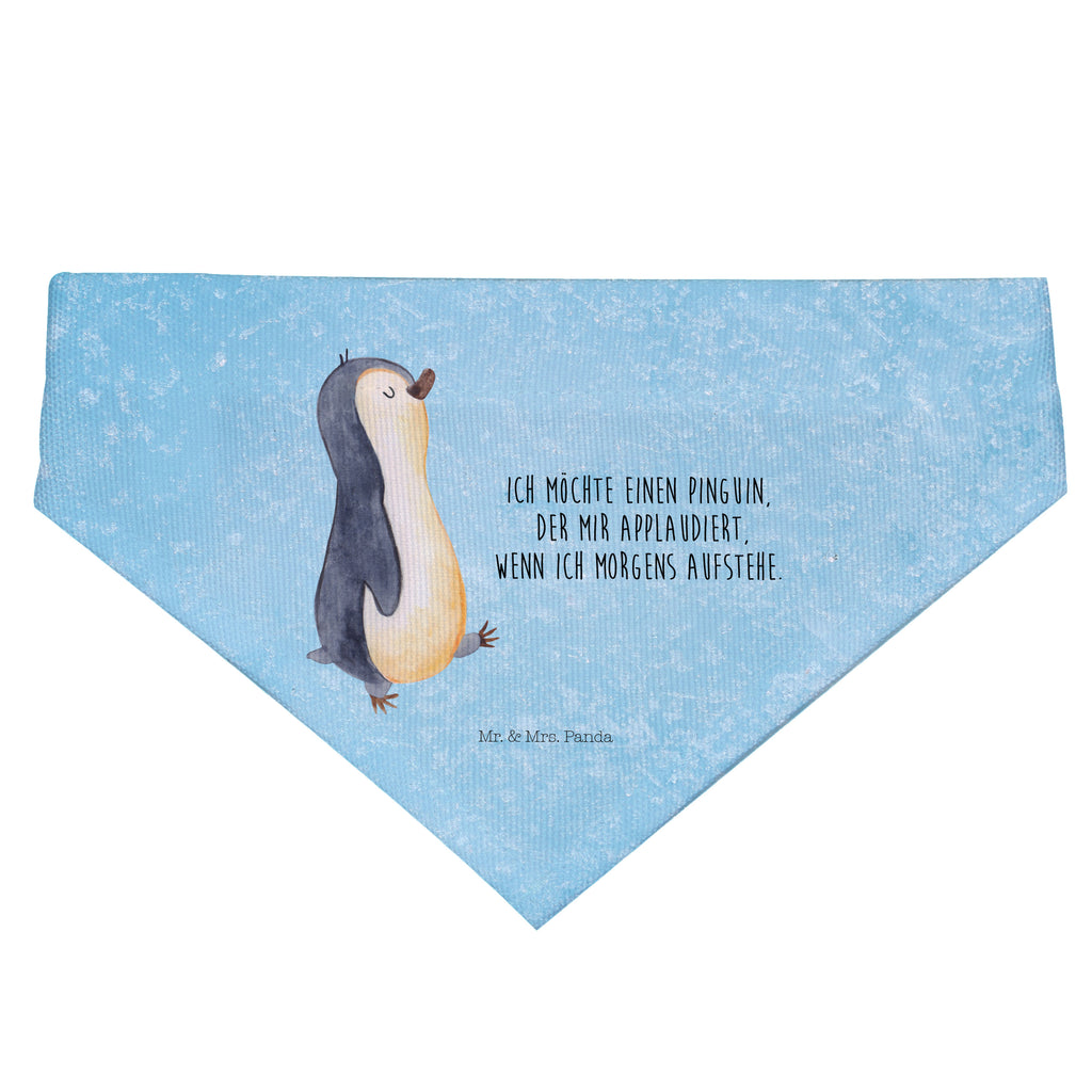 Hundehalstuch L Pinguin marschierend Hundehalstuch, Halstuch, Hunde, Tuch, groß, große Hunde, Pinguin, Pinguine, Frühaufsteher, Langschläfer, Bruder, Schwester, Familie